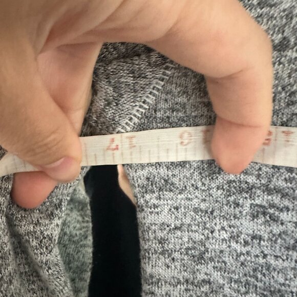 Rag & Bone Avryl Long-Sleeve Jersey Sweater Dress in Lt Heather Grey Size XS - Picture 10 of 12